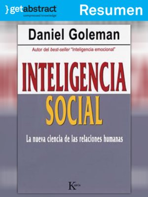cover image of Inteligencia social (resumen)